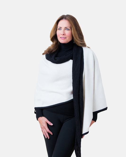 Ivory Black One size