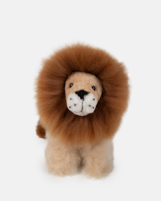 Alpaca Lion Sitting