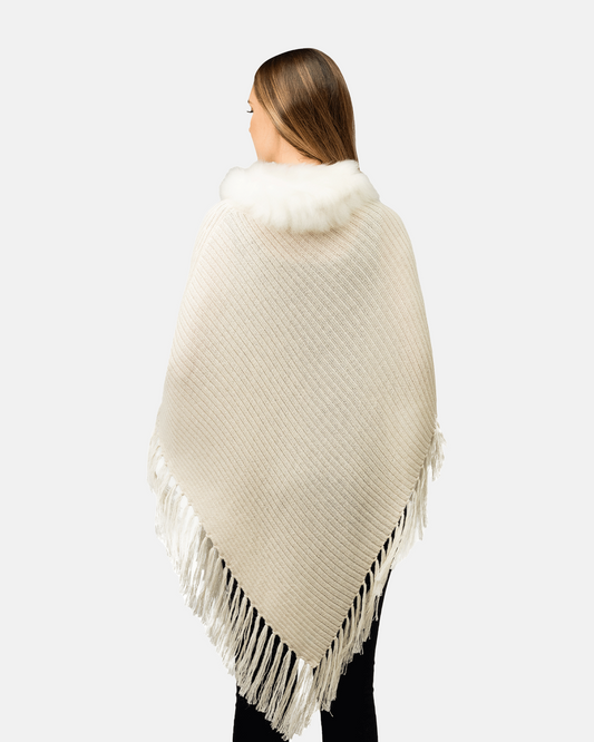 Maria Fur Poncho