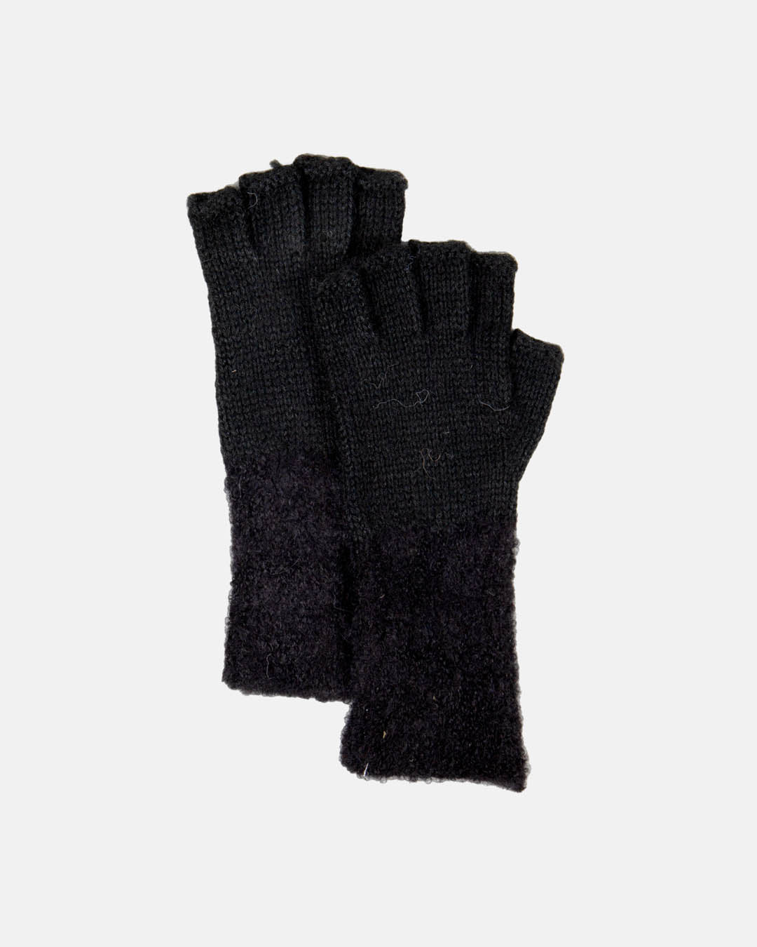 Boucle Fingerless Gloves