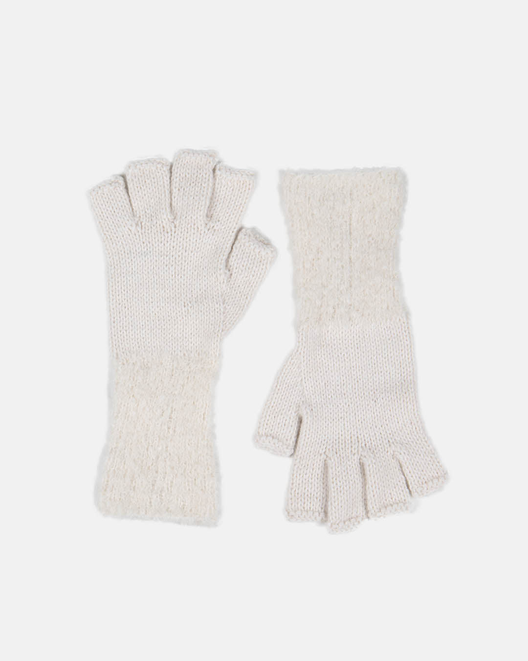 Boucle Fingerless Gloves