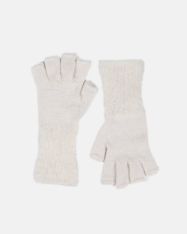 Boucle Fingerless Gloves