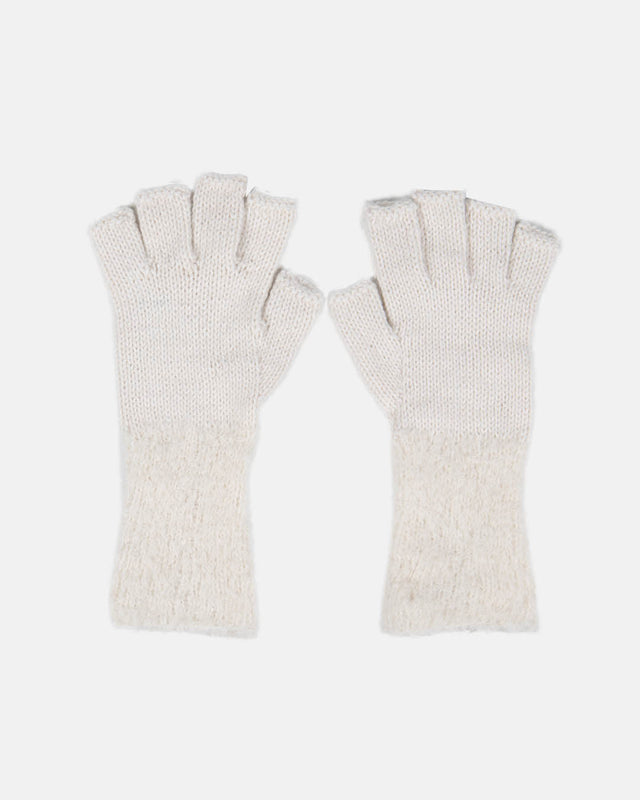 Boucle Fingerless Gloves