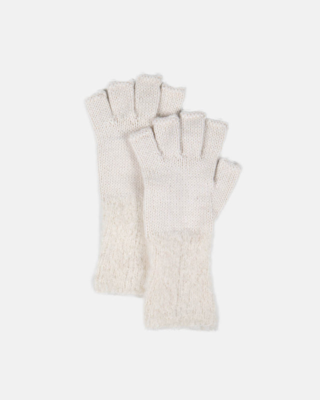 Boucle Fingerless Gloves
