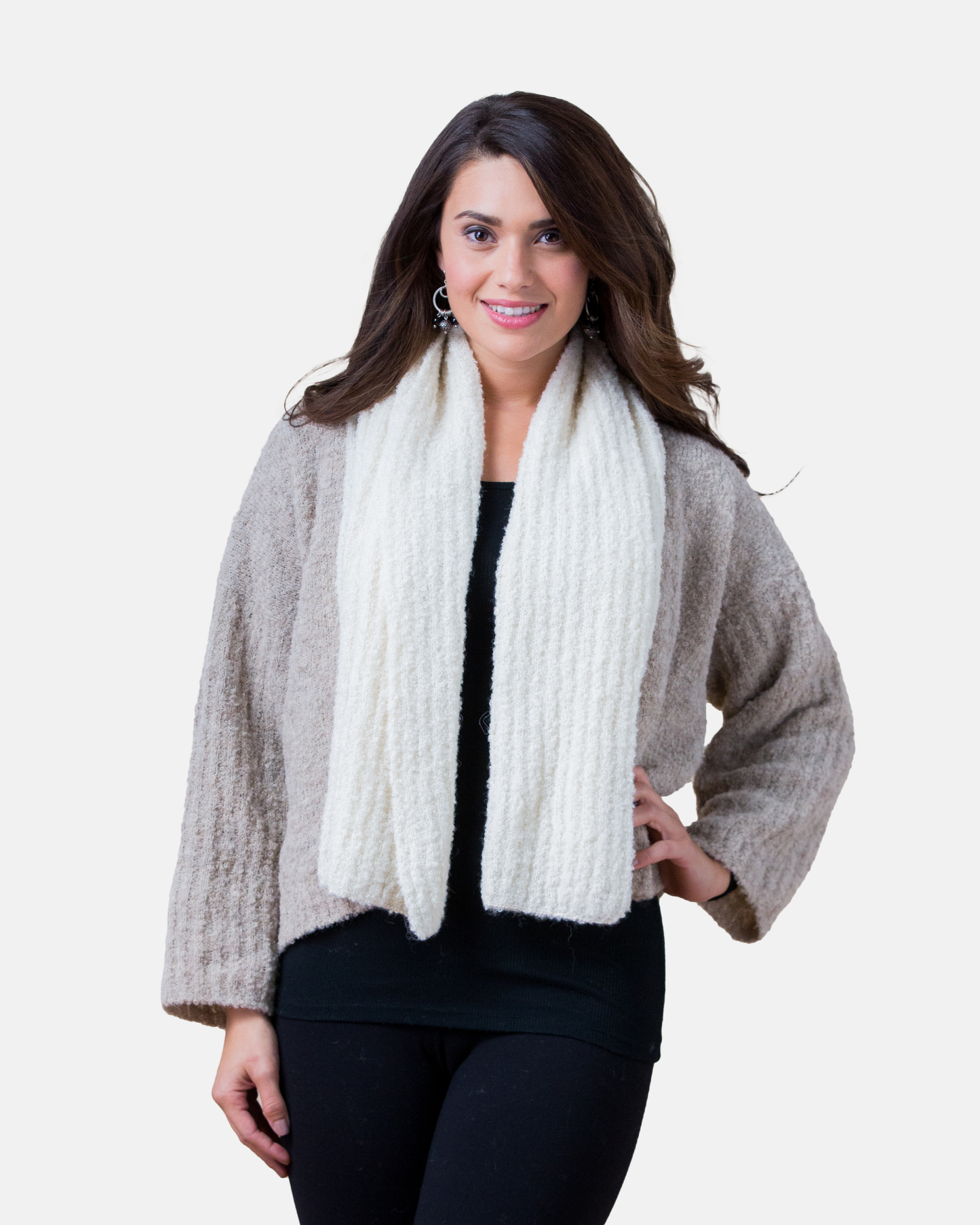 Double Boucle Cardigan