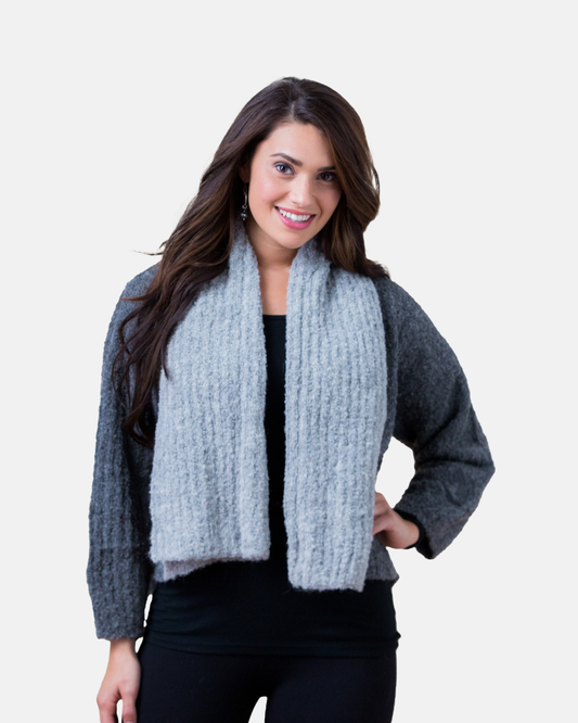 Double Boucle Cardigan