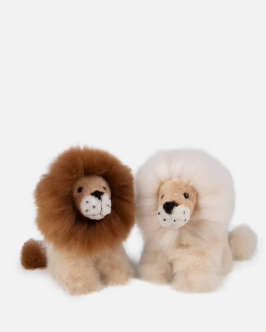 Alpaca Lion Sitting