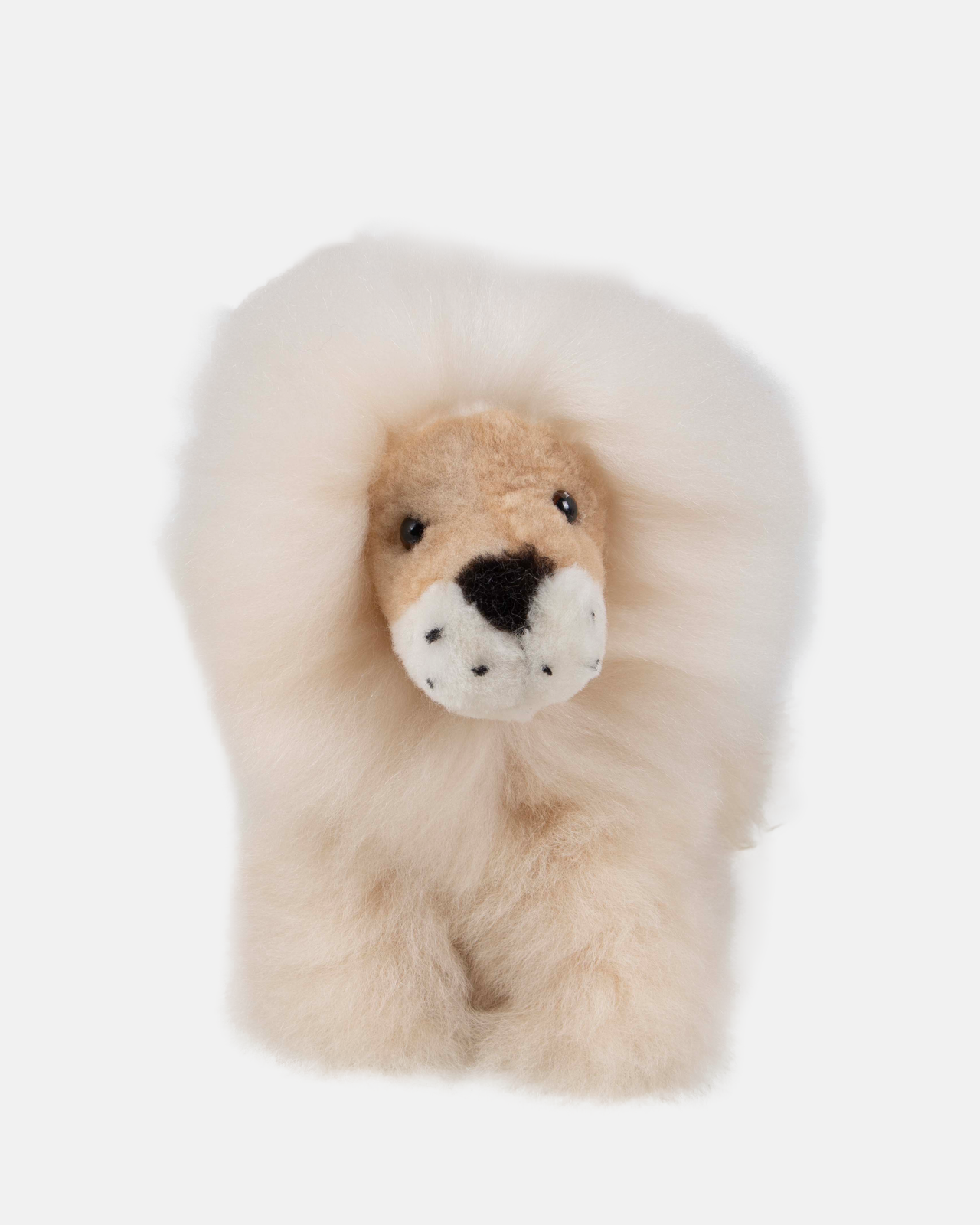 Alpaca Lion Sitting