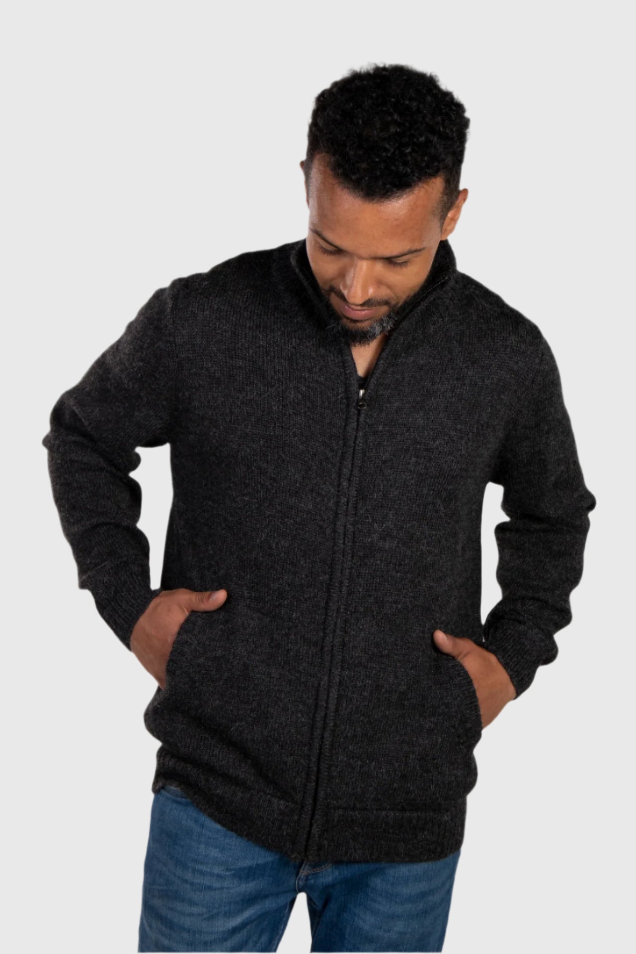 Justin Full Zip Sweater