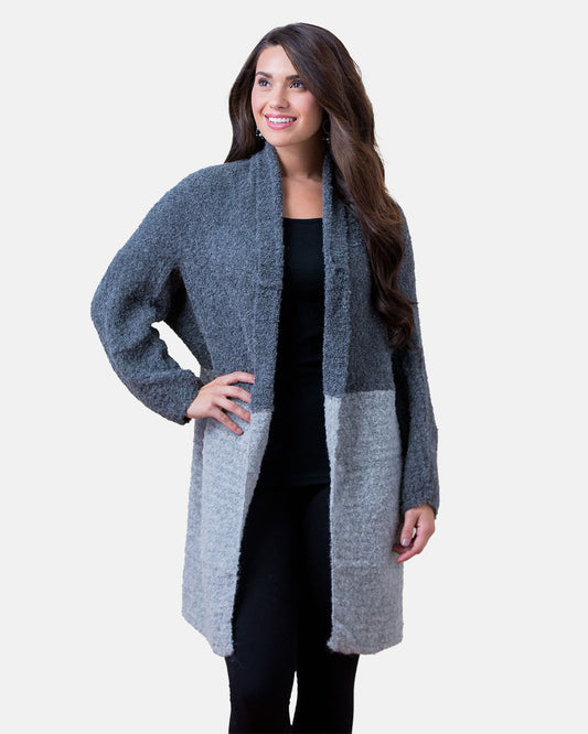 Double Boucle Cardigan