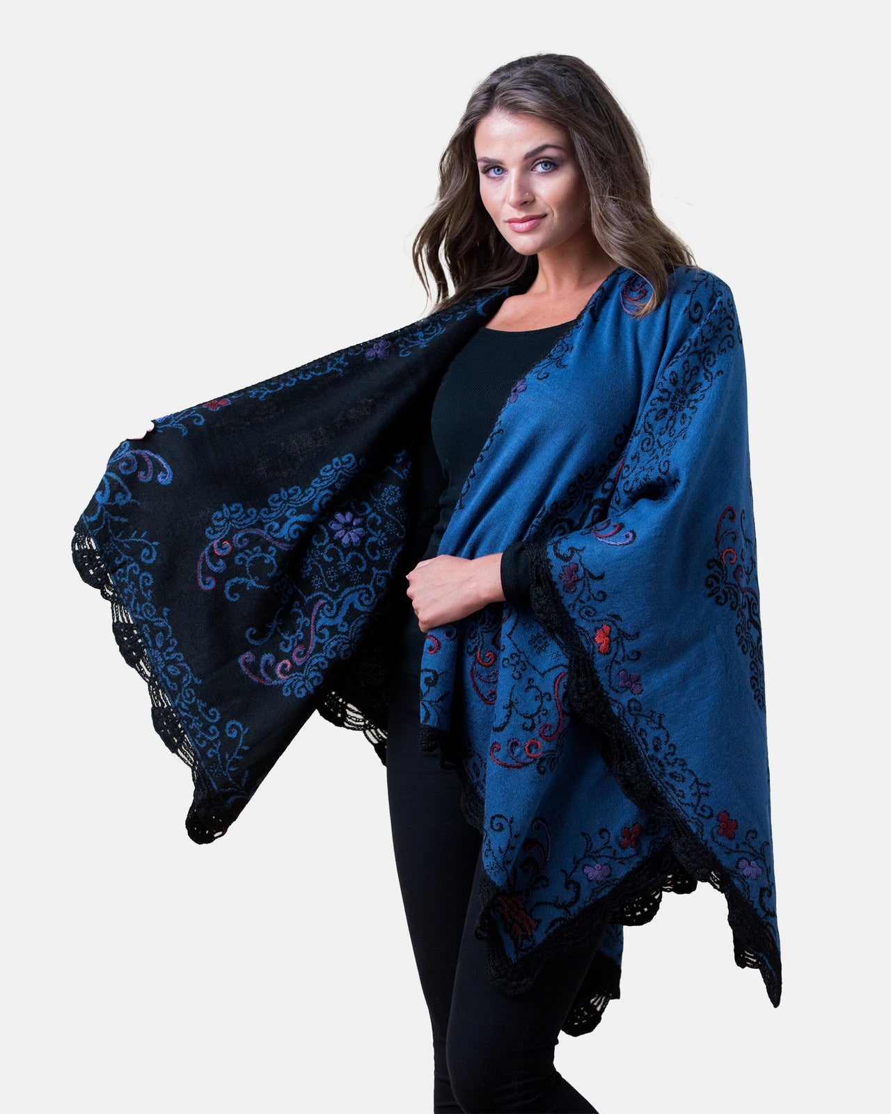Reversible Ruana