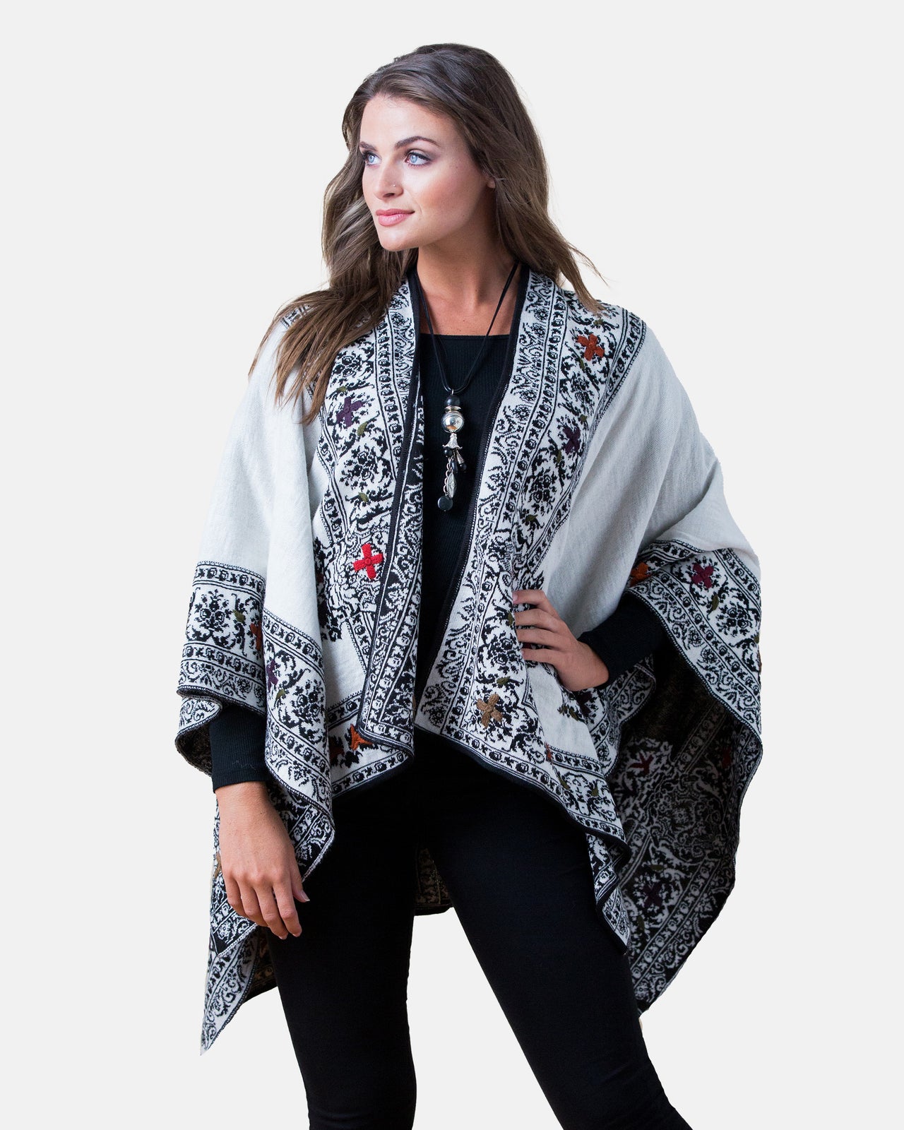 Reversible Ruana