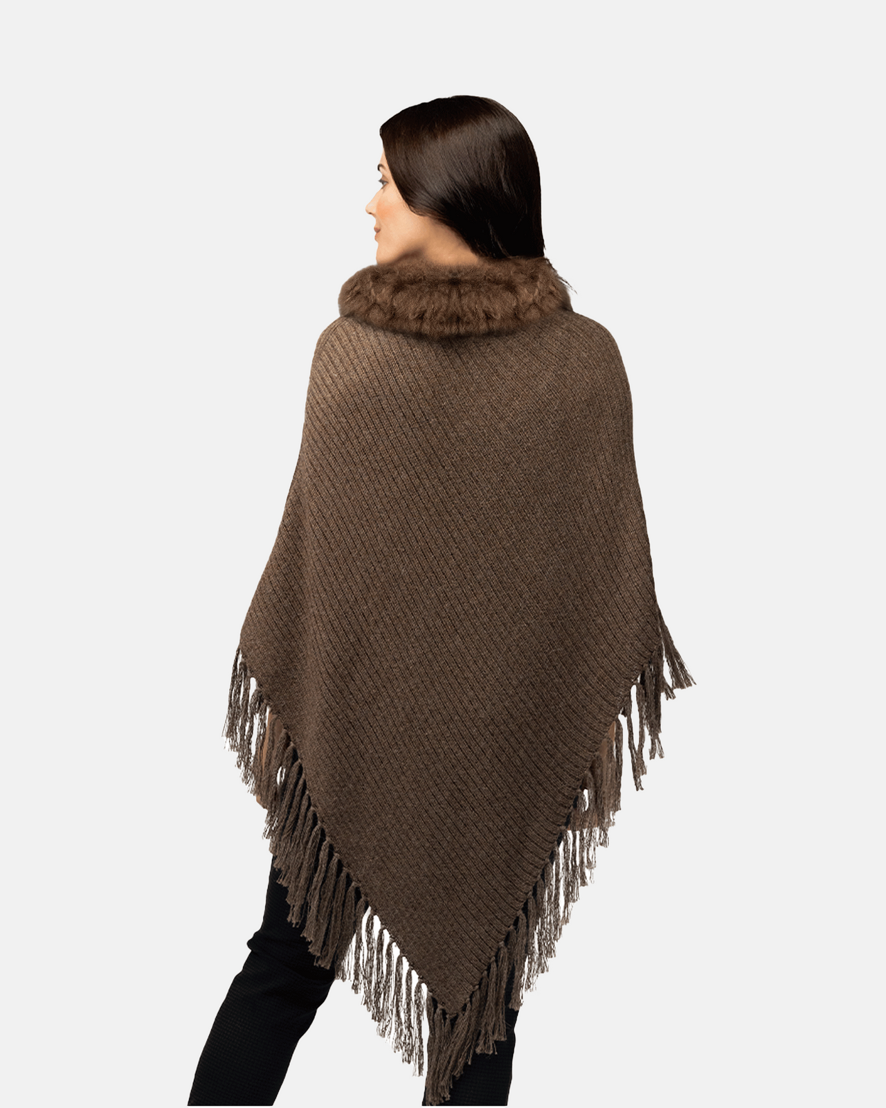 Maria Fur Poncho
