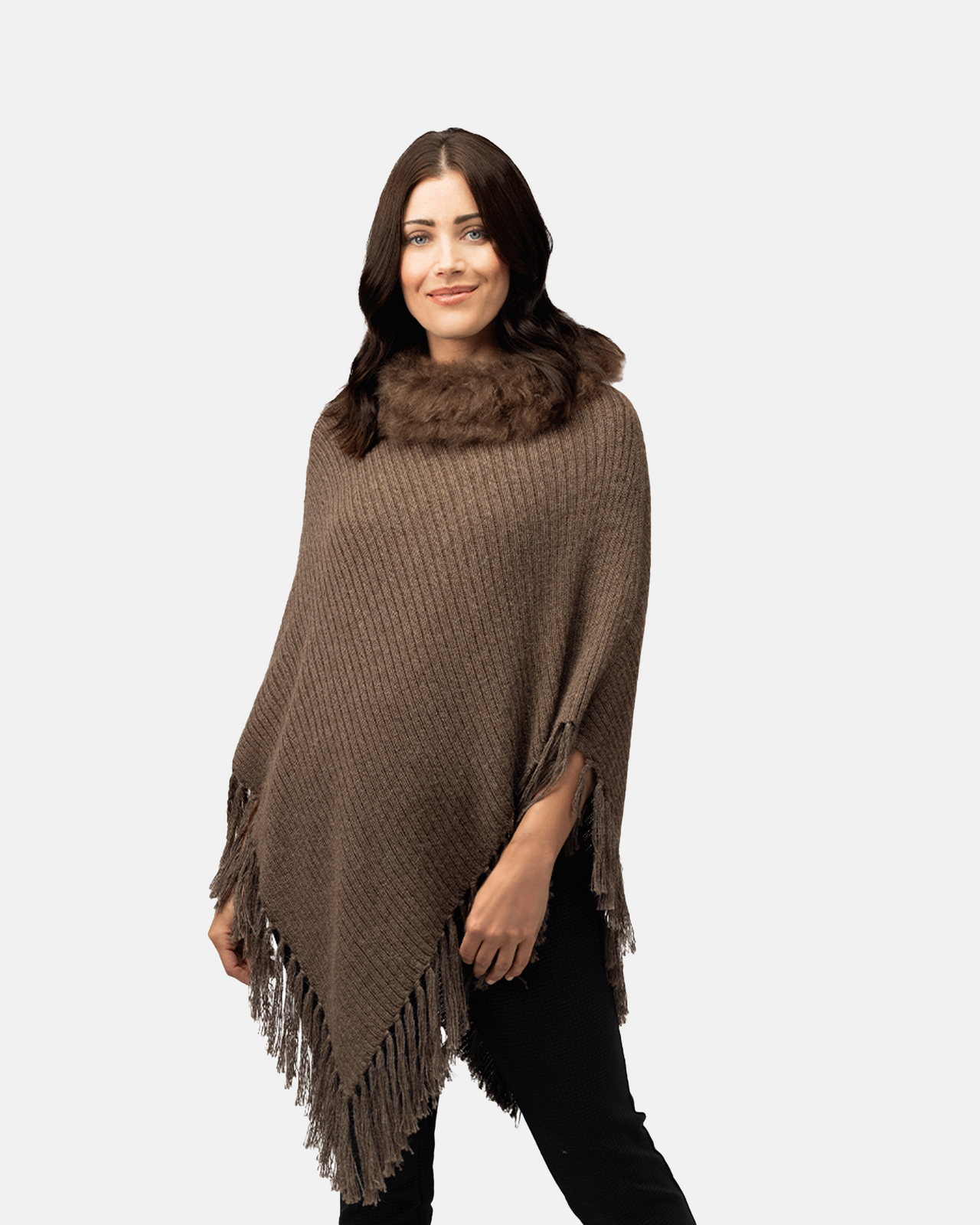 Maria Fur Poncho