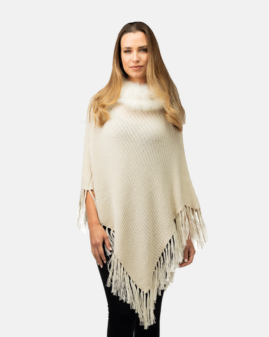 Maria Fur Poncho