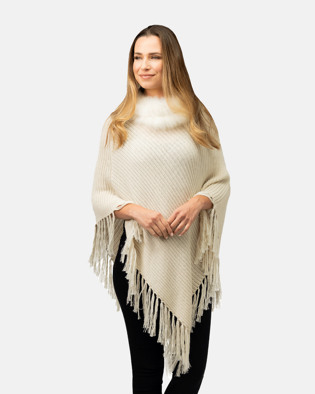 Maria Fur Poncho